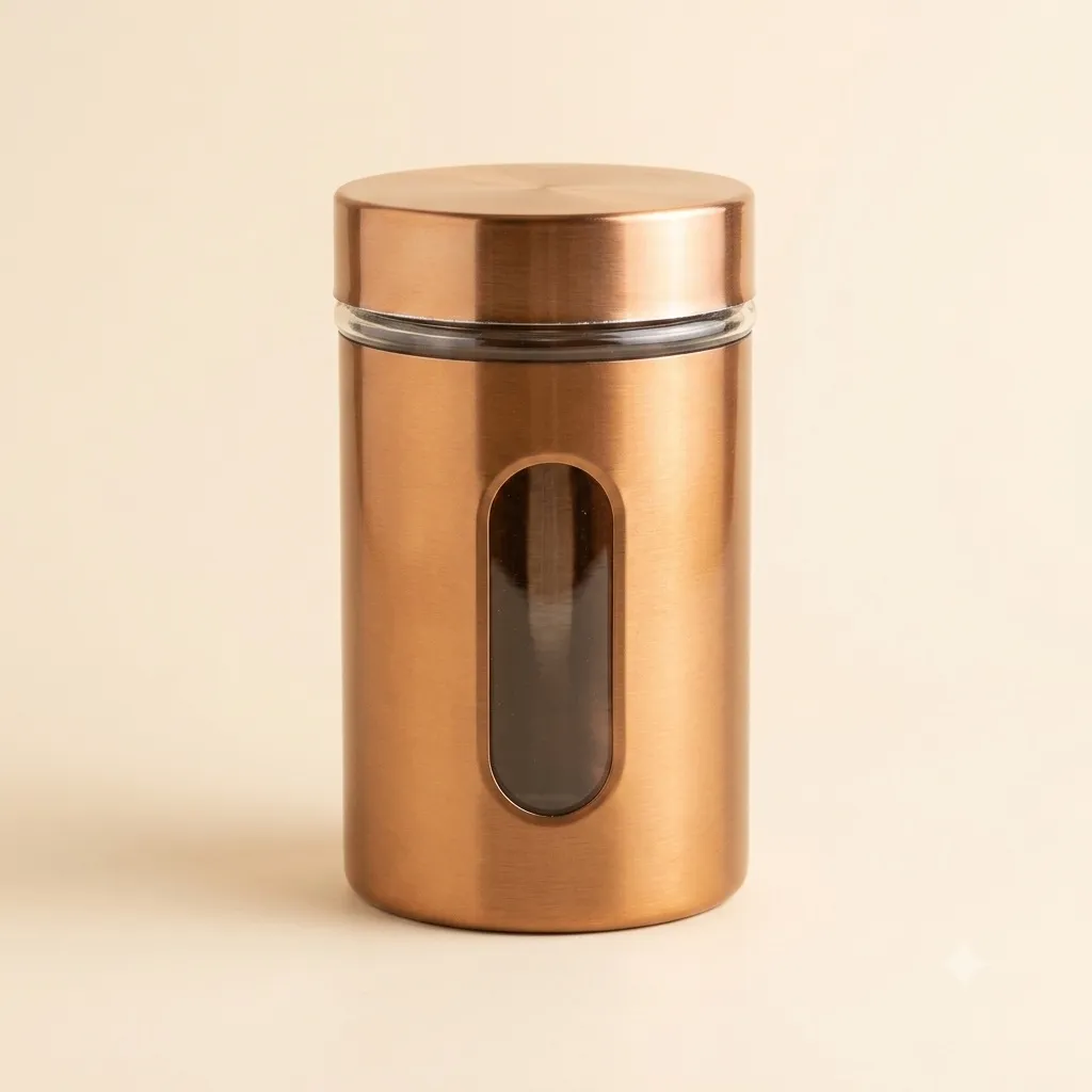 Copper coated storage container for dry fruits and festive return gifts