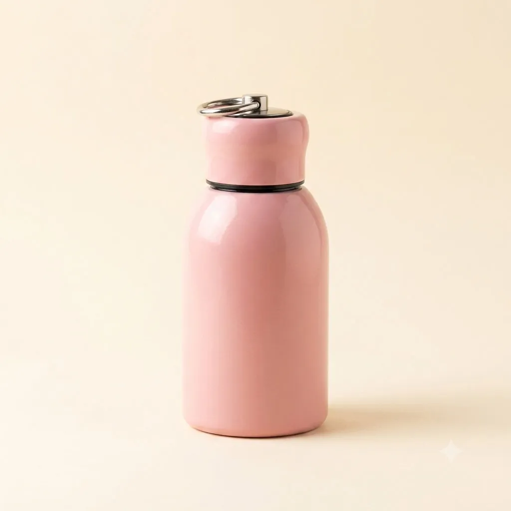 Mini Stainless Steel Water Bottle for weddings, pooja favors, baby showers and festive gifting