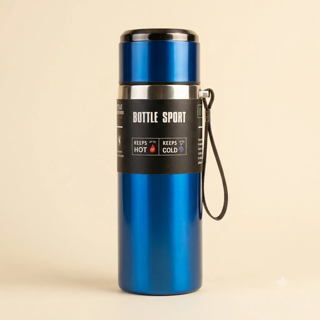 Stainless Steel Sport Water Bottle for weddings, pooja favors, baby showers and festive gifting